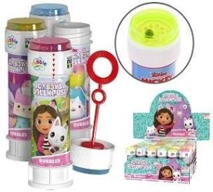 Opakowanie Bańki mydlane 60ml Koci domek Gabby (36szt)