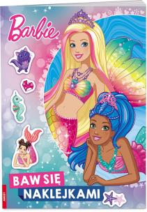 Okładka książki Barbie dreamtopia Baw się naklejkami STJ-1402