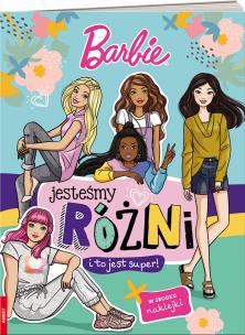 Okładka książki Barbie Jesteśmy różni TEA-1101