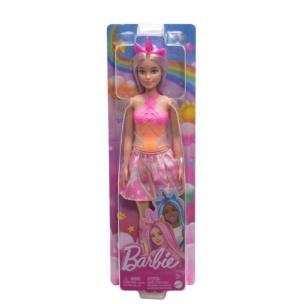 Opakowanie Barbie Lalka Jednorożec różowa HRR13