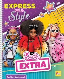 Barbie Sketch Book Express Your Style. Wydawca: Lisciani. Multiszop.pl Opakowanie Barbie Sketch Book Express Your Style