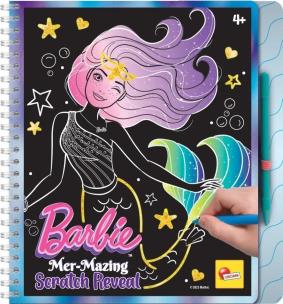 Barbie Sketch Book Mer-mazing Scratch Reveal. Wydawca: Lisciani. Multiszop.pl Opakowanie Barbie Sketch Book Mer-mazing Scratch Reveal