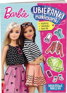 Okładka książki Barbie Ubieranki, naklejanki SDU-1108