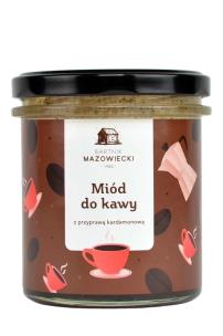 Zdjęcie produktu Bartnik Mazowiecki Miód do kawy z przyprawą kardamonową 400g