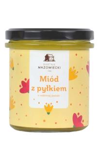 Zdjęcie produktu Bartnik Mazowiecki Miód z pyłkiem pszczelim 400g
