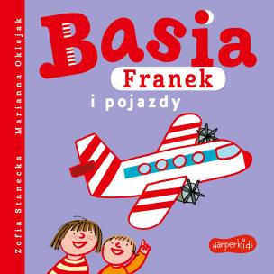 Okładka książki Basia, Franek i pojazdy