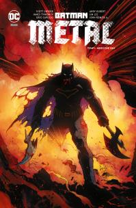 Batman Metal T.1 Mroczne dni. Autor:   Praca zbiorowa. Multiszop.pl Okładka książki Batman Metal T.1 Mroczne dni
