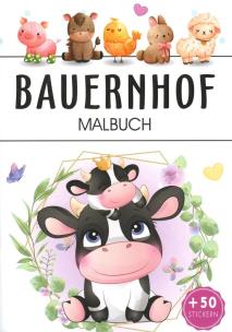 Bauernhof. Kolorowanka. Autor: Opracowanie zbiorowe. Multiszop.pl Okładka książki Bauernhof. Kolorowanka