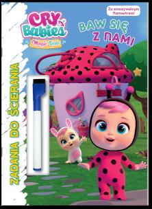Okładka książki Baw się z nami. Zadania do ścierania. Cry Babies