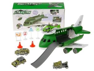 Opakowanie Baza lotnicza samolot transportowy + pojazdy
