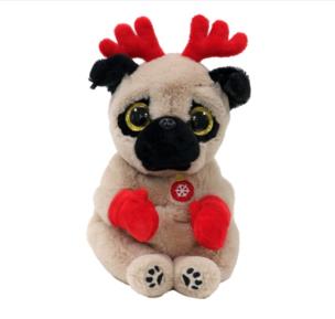 Opakowanie Beanie Babies Mittens - brązowy pies 15 cm