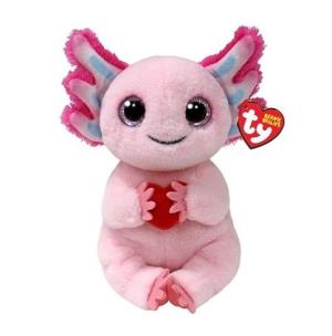 Opakowanie Beanie Bellies Locky - aksolotl 15 cm