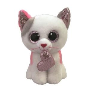 Opakowanie Beanie Boos Milena - biały kot z sercem 15cm
