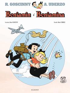 Beniamin i Beniamina. Autor: René Goscinny, Albert Uderzo, Marek Puszczewicz. Multiszop.pl Okładka książki Beniamin i Beniamina