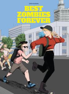Best Zombies Forever. Autor: Karabela Zofia. Multiszop.pl Okładka książki Best Zombies Forever