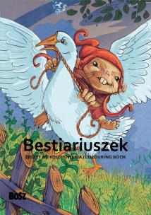 Bestiariuszek - zeszyt do kolorowania. Autor: Vargas Witold. Multiszop.pl Okładka książki Bestiariuszek - zeszyt do kolorowania