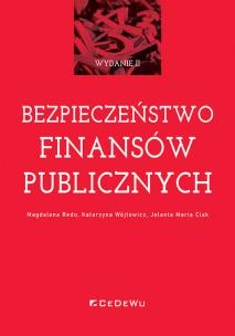 Okładka książki Bezpieczeństwo finansów publicznych w.2