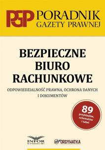 Bezpieczne biuro rachunkowe. Autor: Krywko Elżbieta, Adam Krywko. Multiszop.pl Okładka książki Bezpieczne biuro rachunkowe