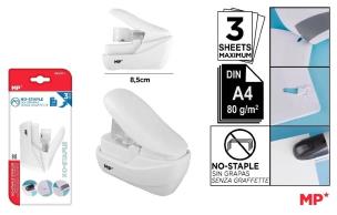 Opakowanie Bezszywkowy zszywacz 3 arkusze