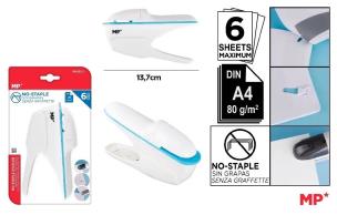 Opakowanie Bezszywkowy zszywacz 6 arkuszy