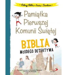 Biblia młodego detektywa. Autor: Campagnac Francois, Christophe Raimbault, Fabienn. Multiszop.pl Okładka książki Biblia młodego detektywa