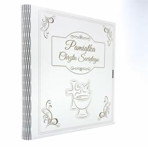 Okładka książki Biblia. Pamiątka Chrztu Św. złota - Kielich