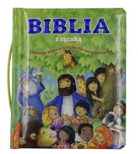 Biblia z rączką. Ulubione historie. Autor: Michael Berghof. Multiszop.pl Okładka książki Biblia z rączką. Ulubione historie