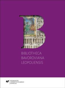 Bibliotheca Bavoroviana Leopoliensis. Autor: oprac. Jolanta Gwioździk, Tadeusz Maciąg, Iwona P. Multiszop.pl Okładka książki Bibliotheca Bavoroviana Leopoliensis