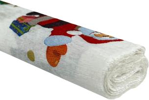 Opakowanie Bibuła marszczona 50x200 wzory świąteczne 10 rolek