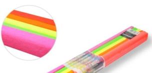 Opakowanie Bibuła marszczona fluo 50x200 (5szt)