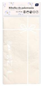 Opakowanie Bibułka do pakowania 50x70cm 5 arkuszy ecru