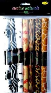 Opakowanie Bibułki satynowe z nadrukiem 25x37cm 7szt