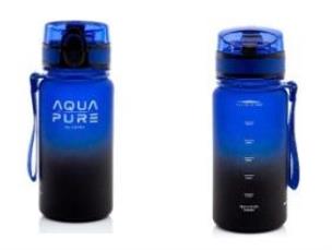 Opakowanie Bidon Aqua Pure 400ml blue/black ASTRA