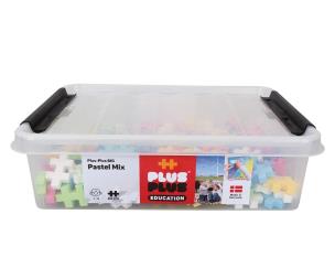 Big Mix w kolorze pastelowym 200 elementów. Wydawca: PLUS-PLUS. Multiszop.pl Opakowanie Big Mix w kolorze pastelowym 200 elementów