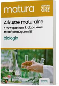 Biologia Arkusze maturalne ZR. Autor: Kulpiński Kamil. Multiszop.pl Okładka książki Biologia Arkusze maturalne ZR