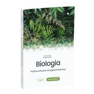 Okładka książki Biologia. Próbne arkusze od egz. matura 2023+ cz.1