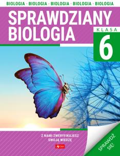 Okładka książki Biologia. Sprawdziany dla klasy 6