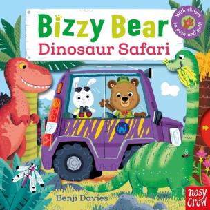 Okładka książki Bizzy Bear: Dinosaur Safari