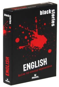 Black Stories (edycja angielska). Wydawca: G3. Multiszop.pl Opakowanie Black Stories (edycja angielska)