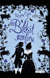 Błękit szafiru. Trylogia czasu. Autor: Gier Kerstin. Multiszop.pl Okładka książki Błękit szafiru. Trylogia czasu