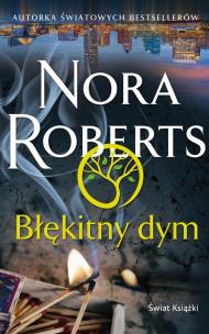 Błękitny dym pocket. Autor: Nora Roberts. Multiszop.pl Okładka książki Błękitny dym pocket