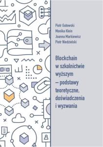 Okładka książki Blockchain w szkolnictwie wyższym...