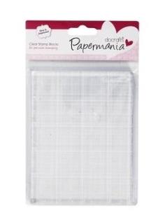 Opakowanie Bloczki akrylowe do stempli Papermania 13,5 x 10 cm