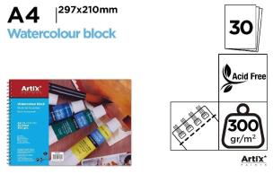 Opakowanie Blok do akwareli A4/30K 300g