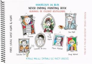 Opakowanie Blok poziomy Malarze w ramkach Funny Mat STRIGO