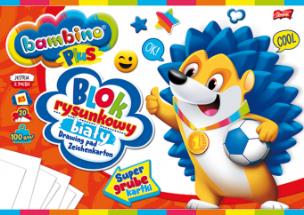 Opakowanie Blok rysunkowy A3 20k100g Bambino plus pakiet 10 sztuk