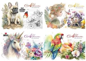 Opakowanie Blok rysunkowy A4/12K 100g/m2