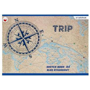 Opakowanie Blok rysunkowy A4/20K biały Trip (20szt)