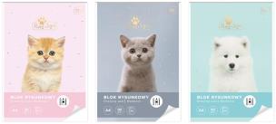 Opakowanie Blok rysunkowy A4/50K UV Puppy Sign (10szt)