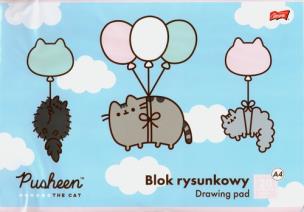 Opakowanie Blok rysunkowy A4 Pusheen 10 kartek 10 sztuk